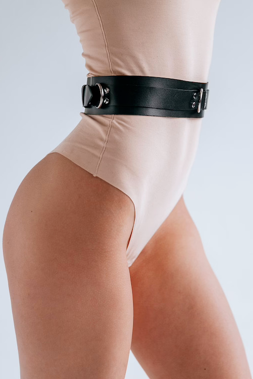 leather waist belt women