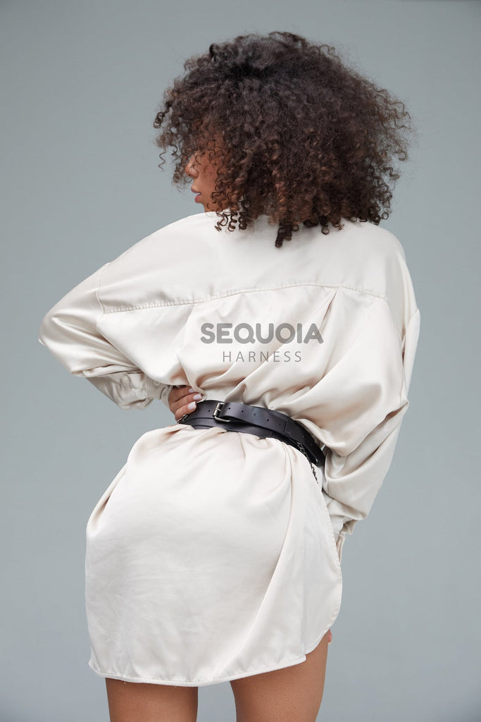 wait belt with chains