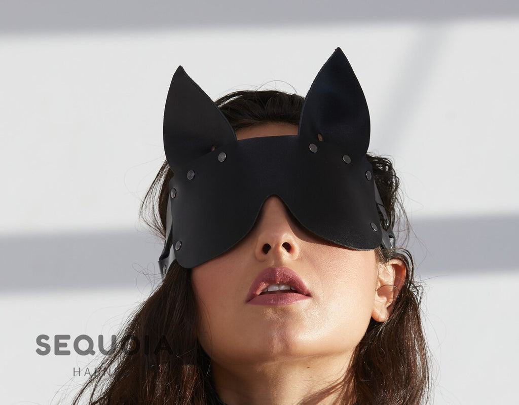 cat mask blindfold