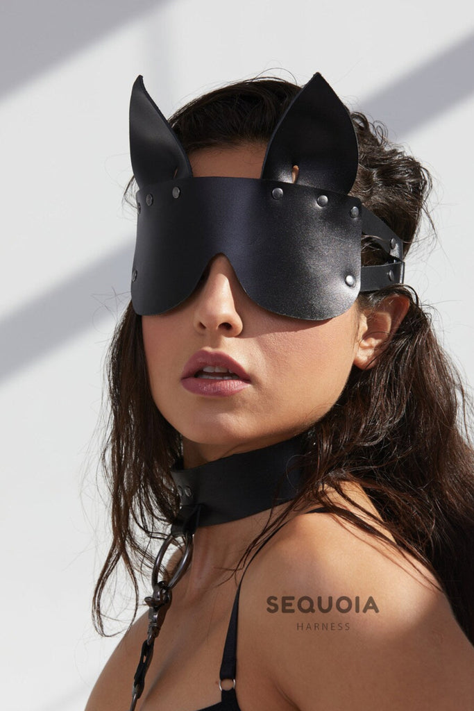 cat mask blindfold