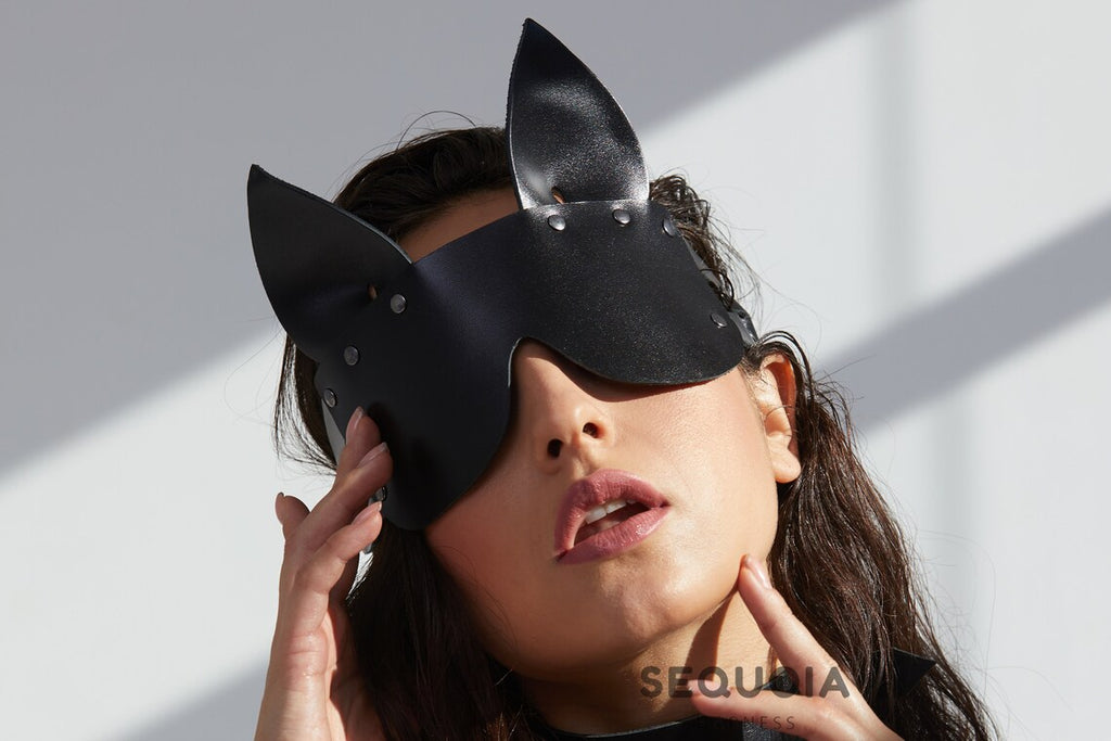 cat mask blindfold
